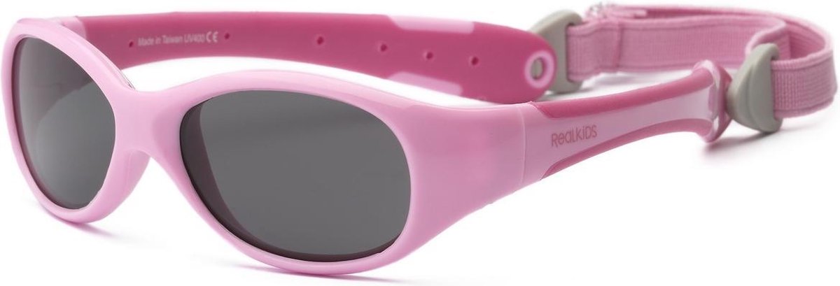Real Kids Shades - UV sunglasses baby - Explorer - Pink / hot pink